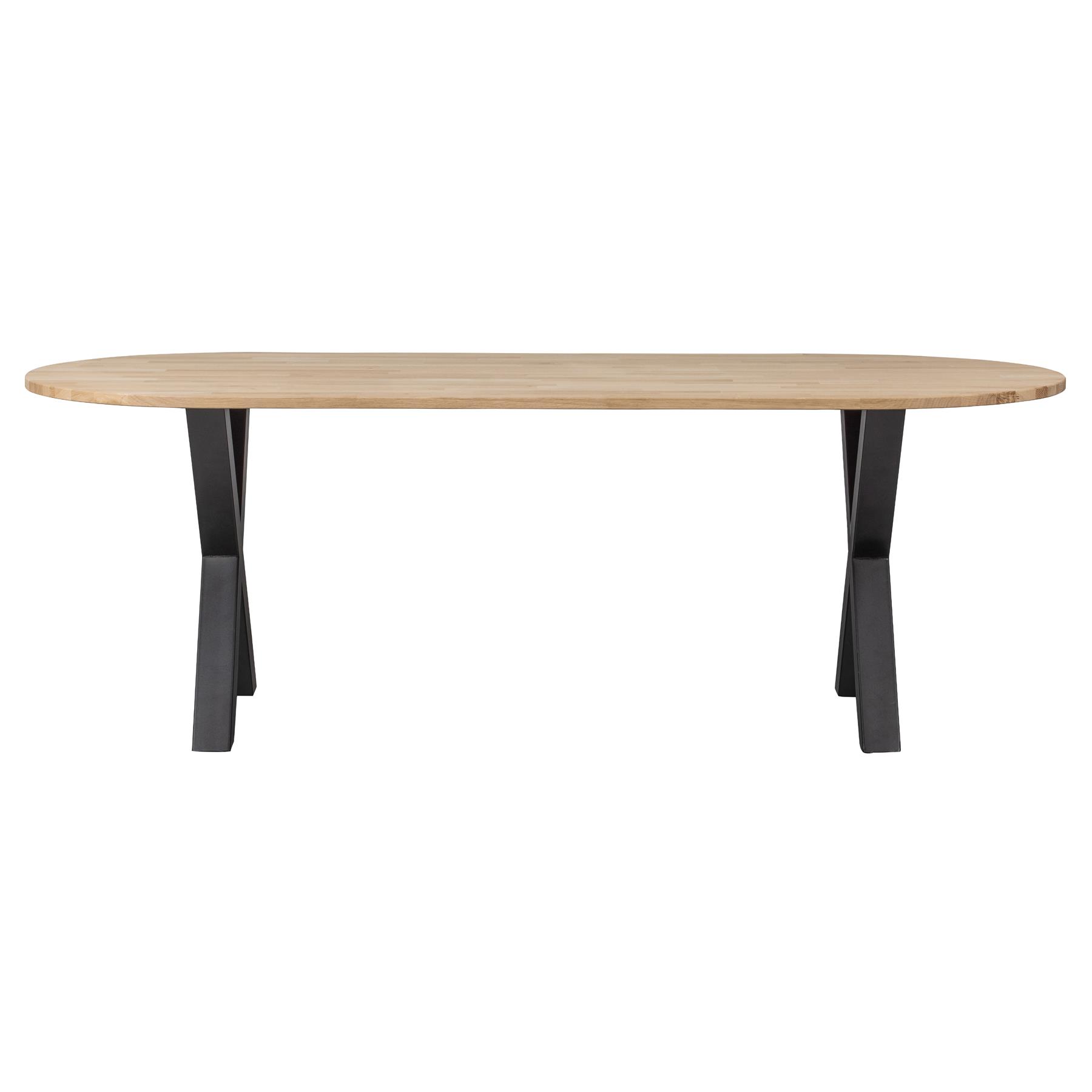 Woood Tablo Eettafel 220 x 90 cm - Bruin