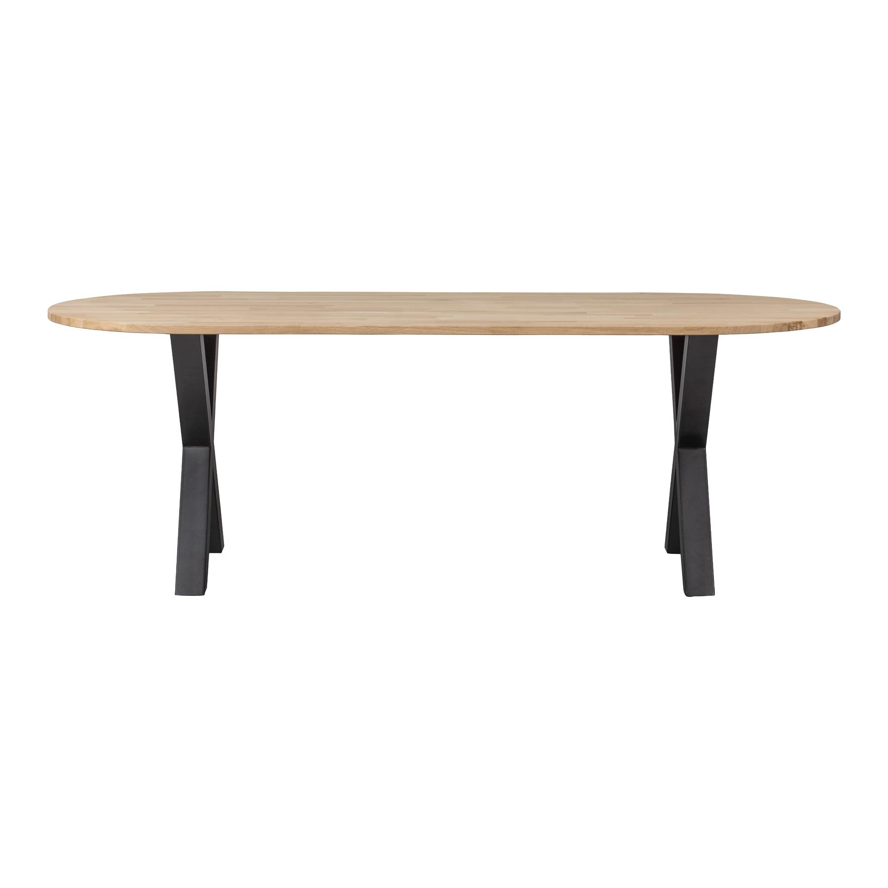 Woood Tablo Eettafel 220 x 90 cm - Bruin