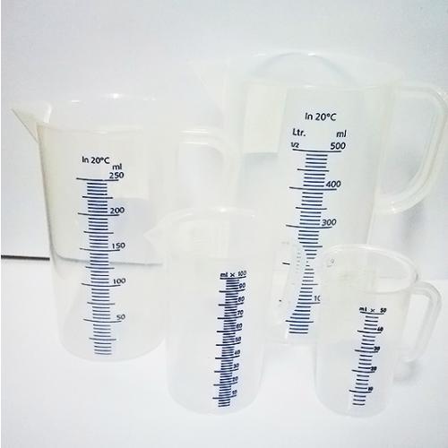 Habitas4U - Kunststof maatbeker - 0.5 liter - Habitas
