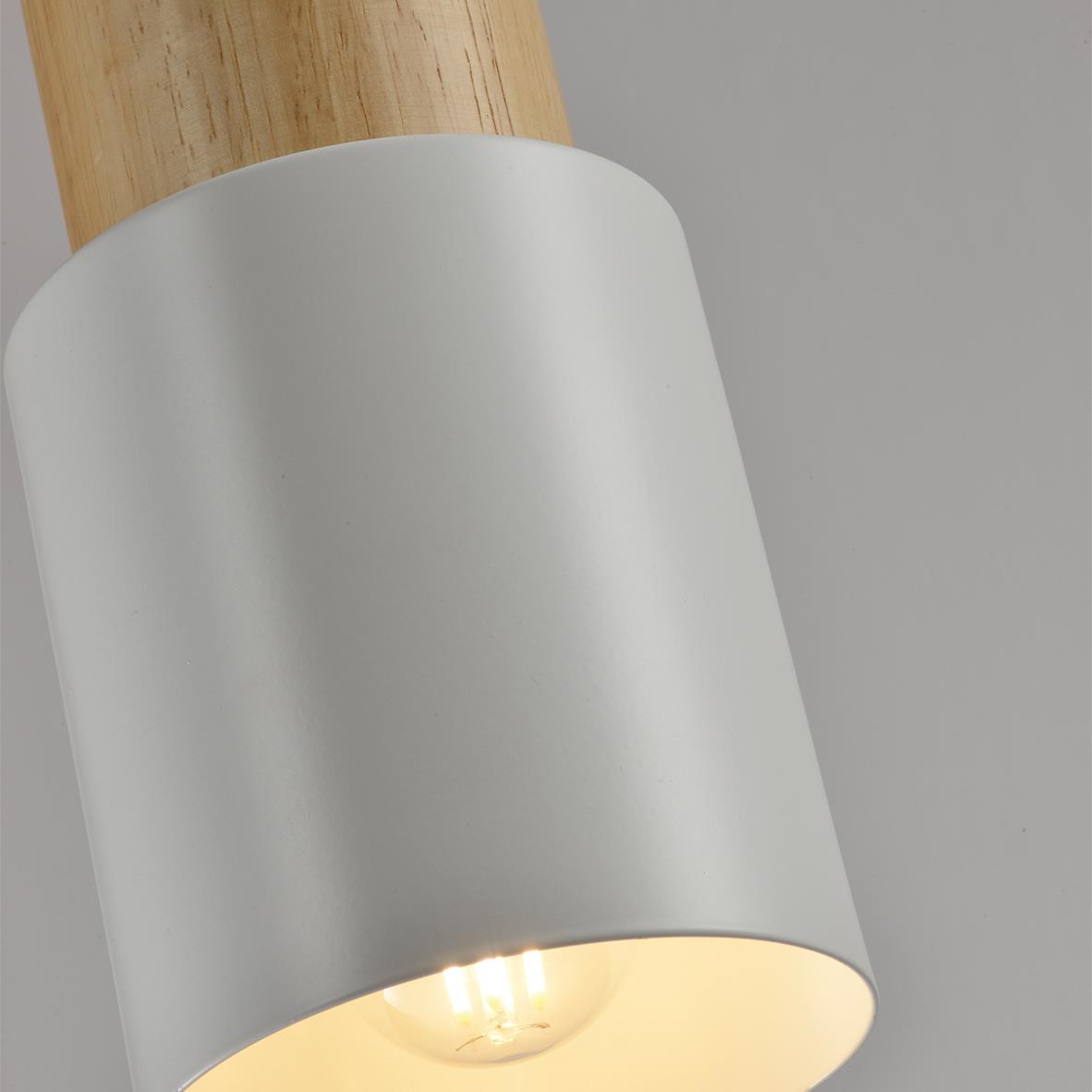 QUVIO Hanglamp koker vorm - QUV5053L-WHITE