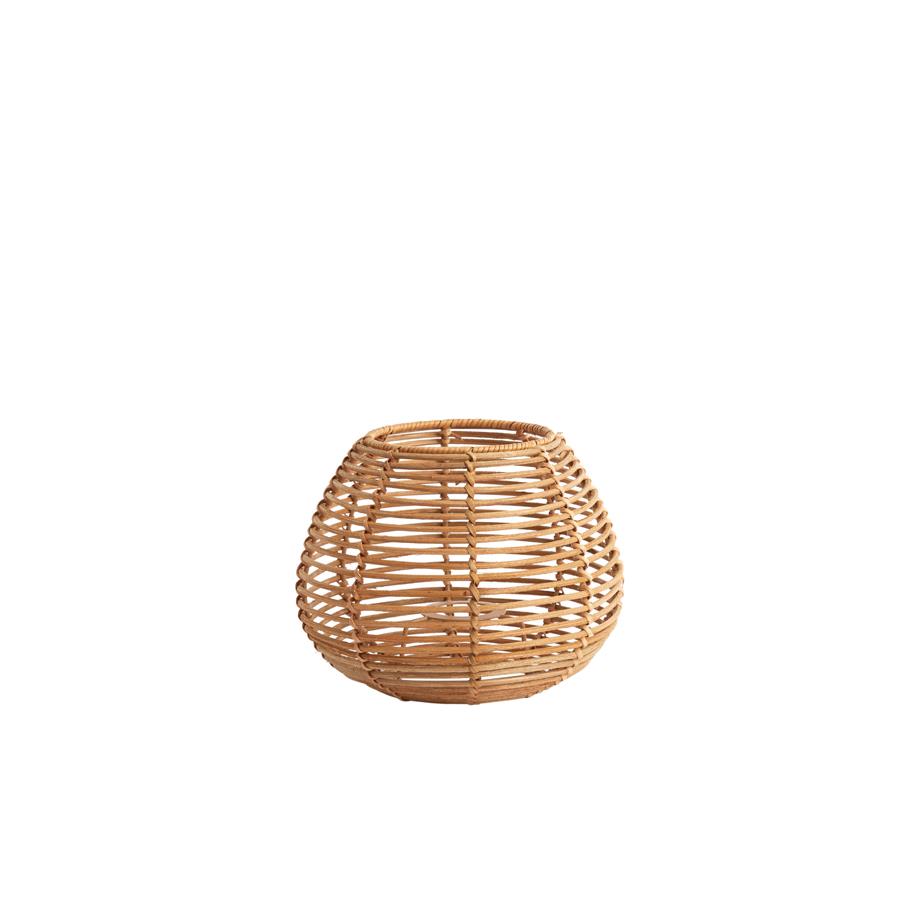 Light & Living - Lampenkap LATVIA - Ø23x18cm - Bruin