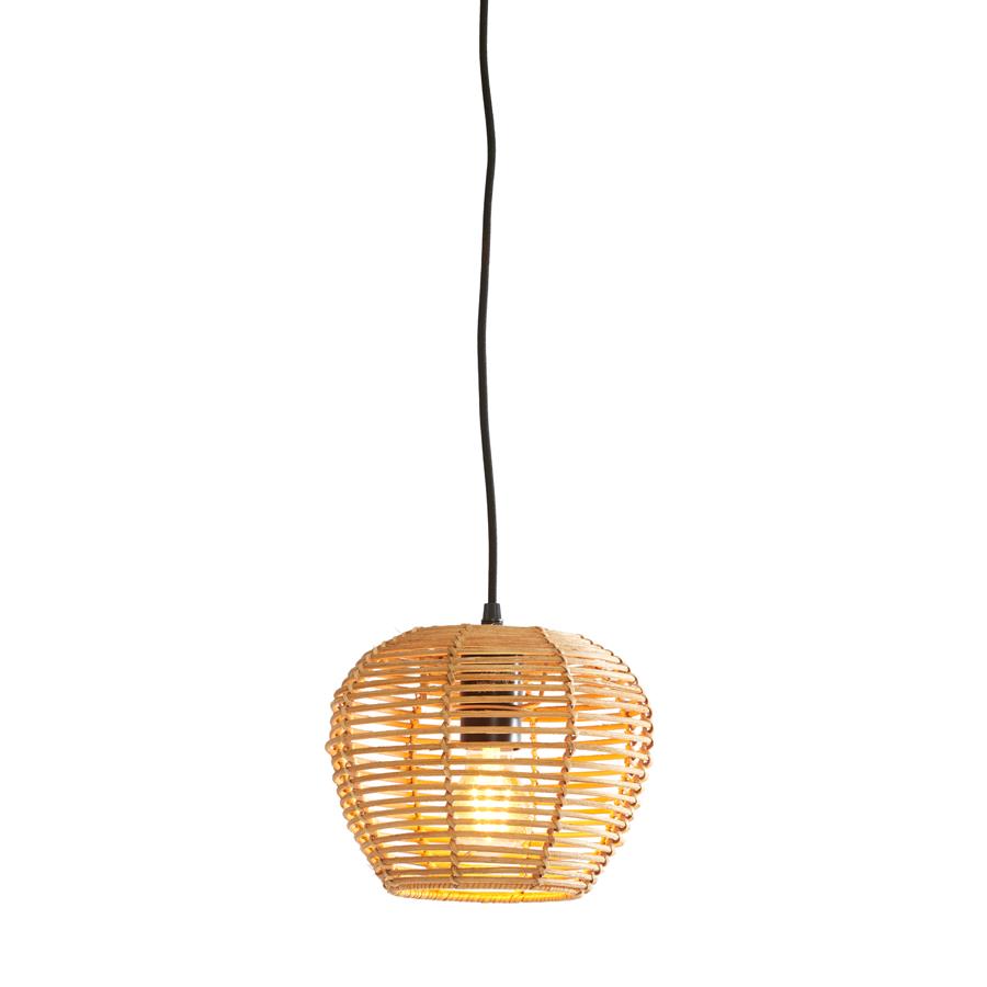 Light & Living - Lampenkap LATVIA - Ø23x18cm - Bruin