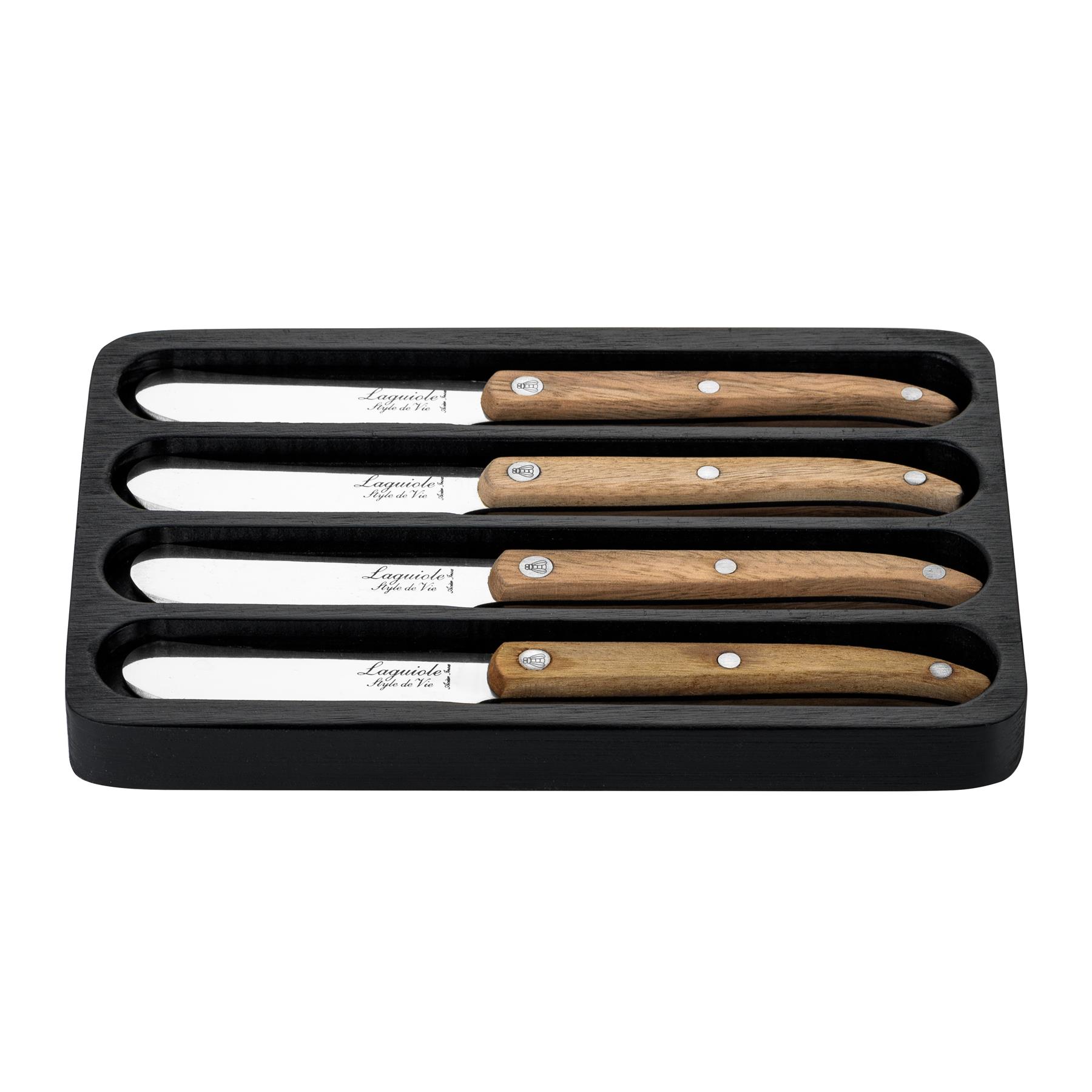 Laguiole Style de Vie Innovation Line Botermessen  4 st.
