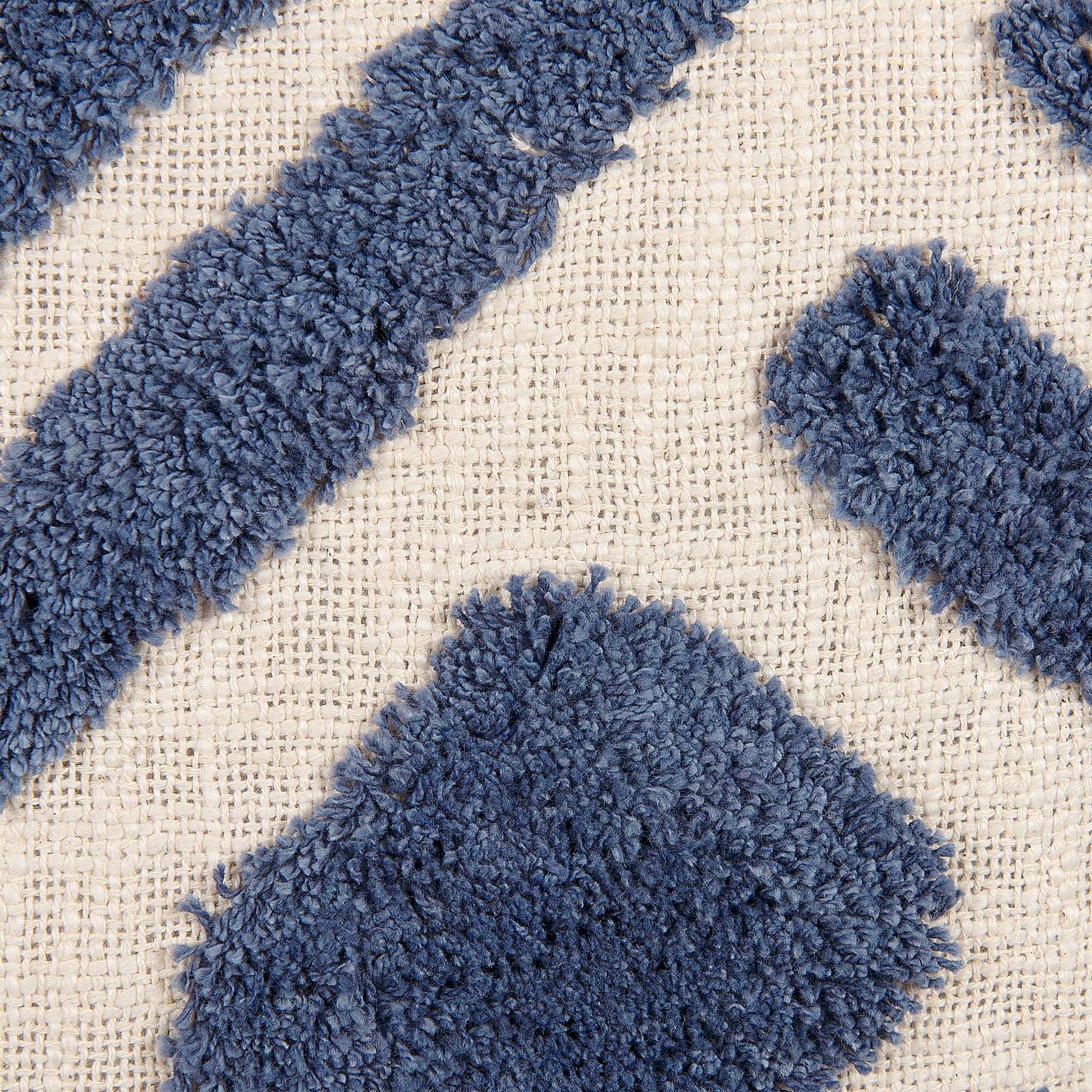 Beliani-JACARANDA -Sierkussen set van 2-Blauw-45 x 45 cm-Katoen