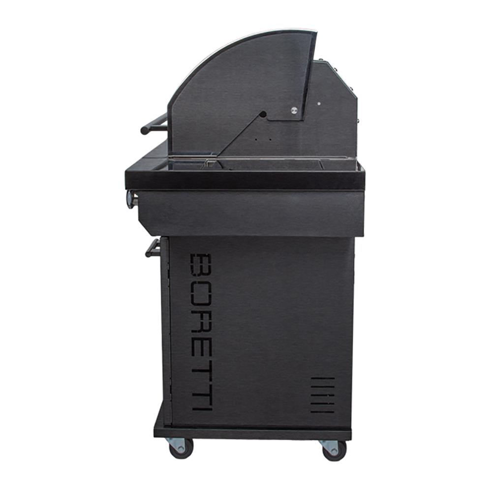 Boretti Imperatore Nero Gasbarbecue - 4 Branders