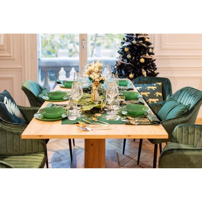 Cstore Uitschuifbare eettafel - Eiken decor - L220 | 140 x D90 x H80cm