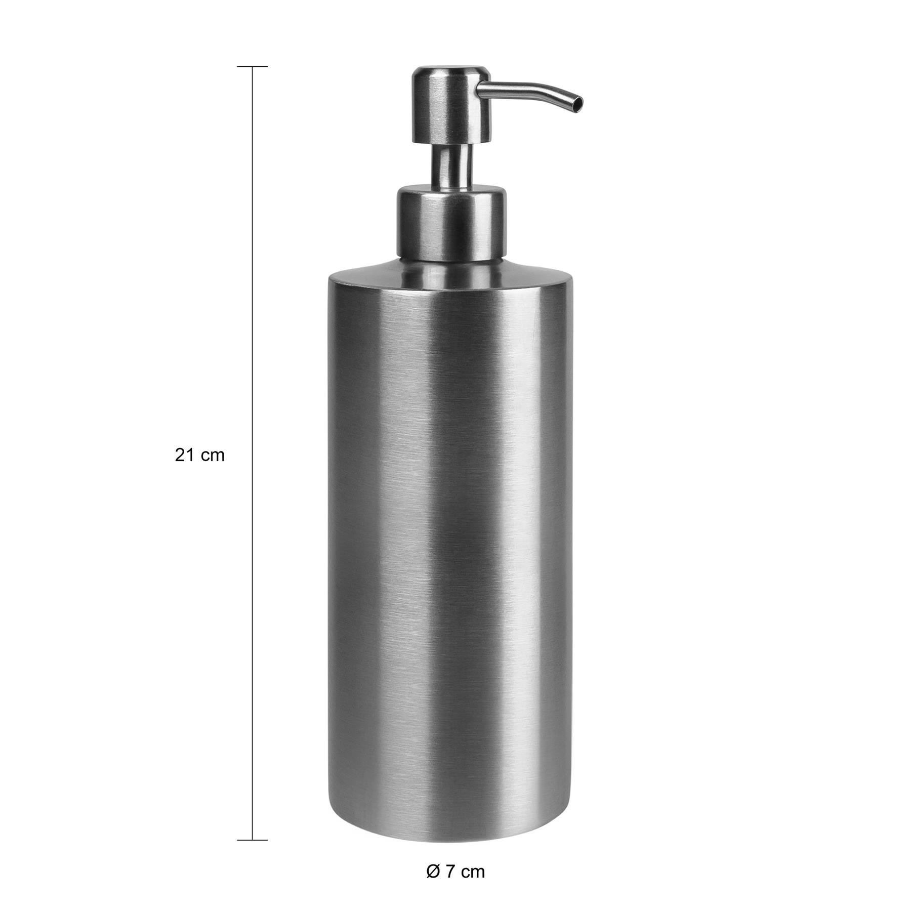 QUVIO Zeepdispenser RVS