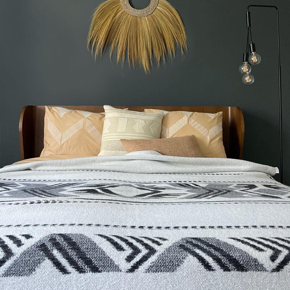 Malagoon Mochica Wool Deken - 200 x 220 cm 