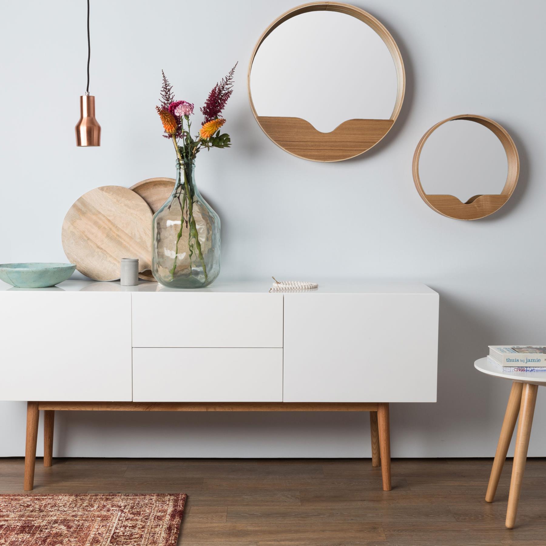 Zuiver Round Wall Wandspiegel Ø 60 cm