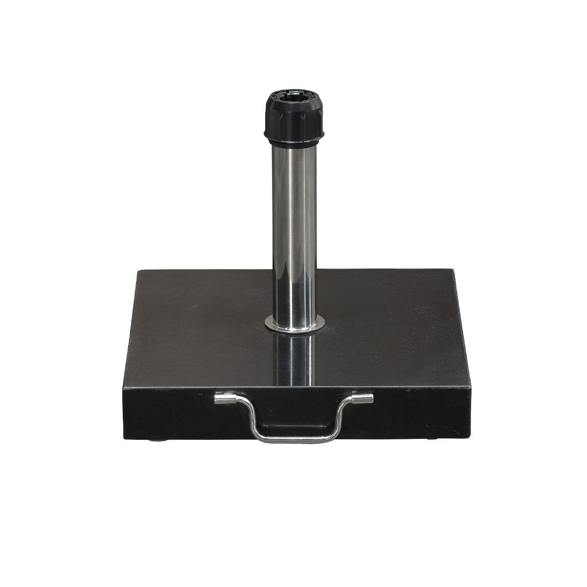 Garden Impressions Cosmo granieten parasolvoet 30 kg - zwart