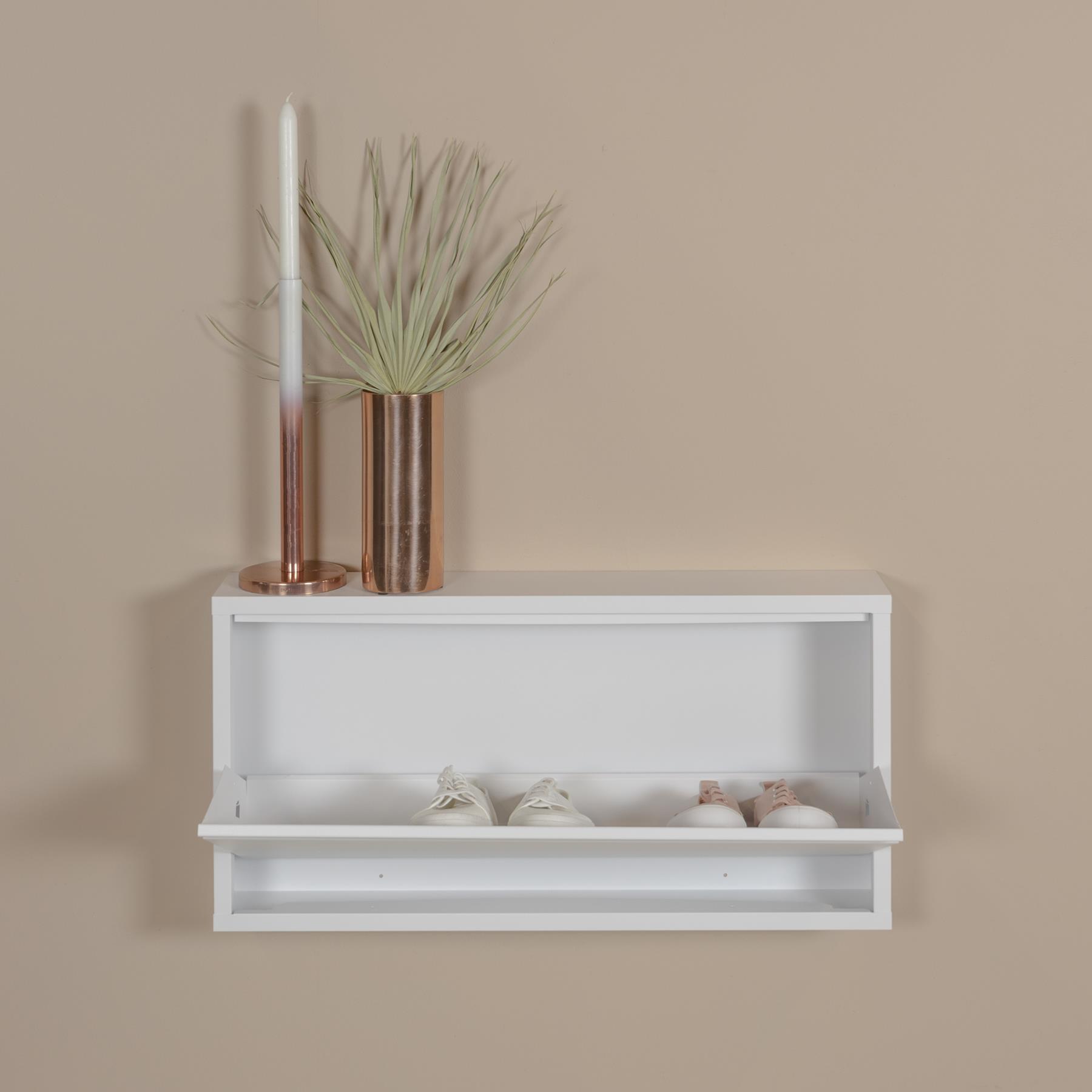 Spinder Design Billy 1 Schoenenkast - Wit