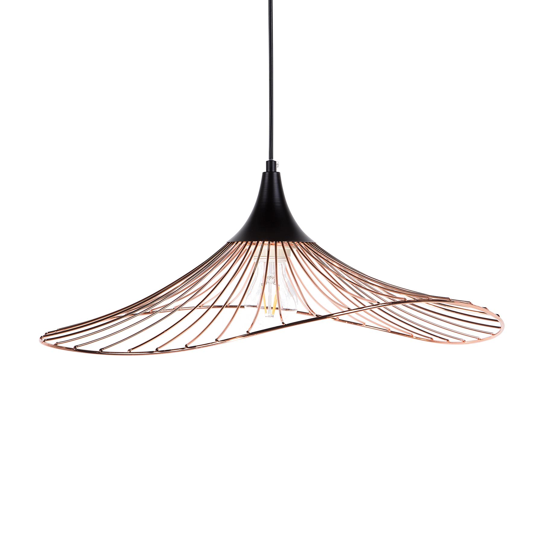 Beliani - MAZARO - Hanglamp - Koper - Metaal