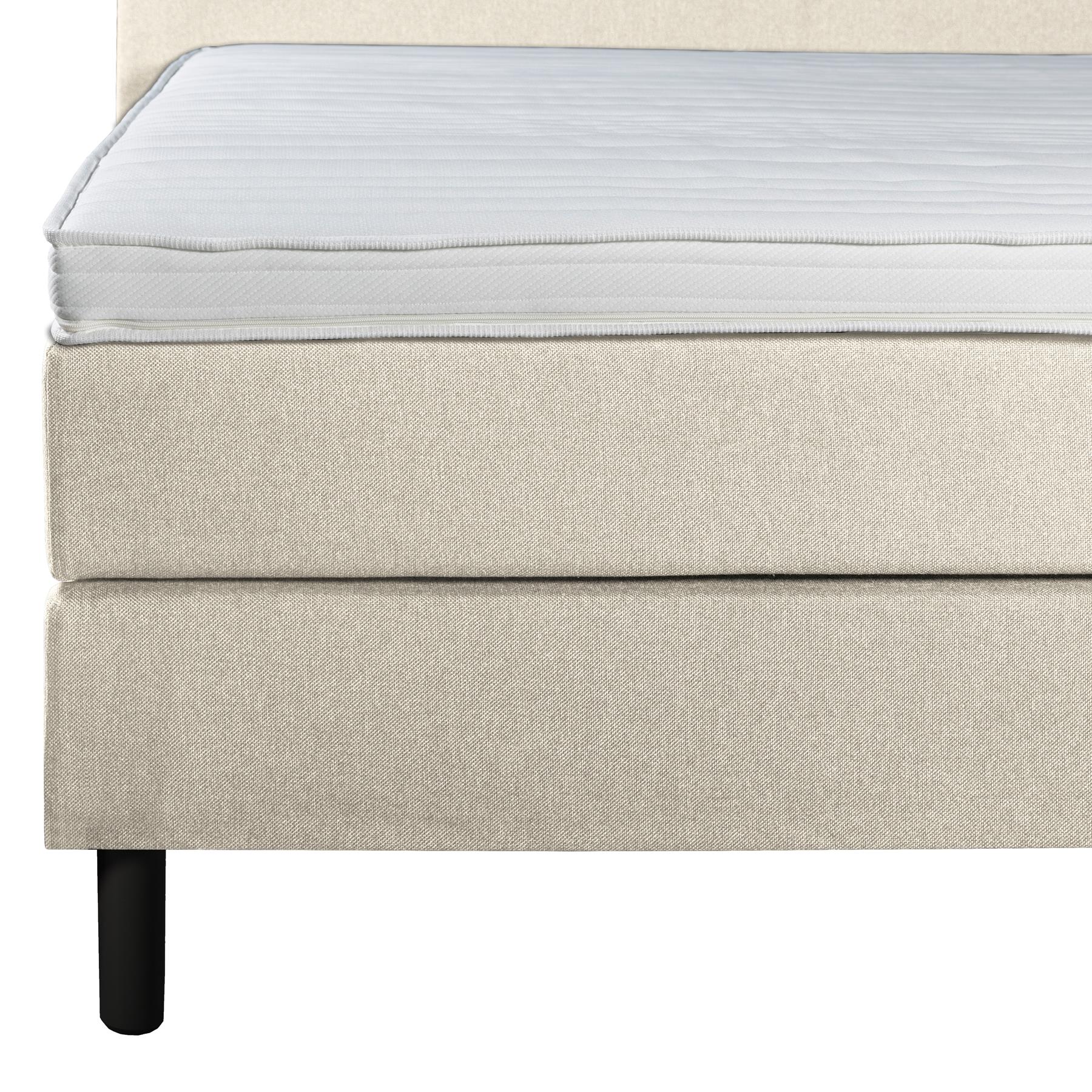 MOOS Svea Boxspring 140 x 200 cm - Beige