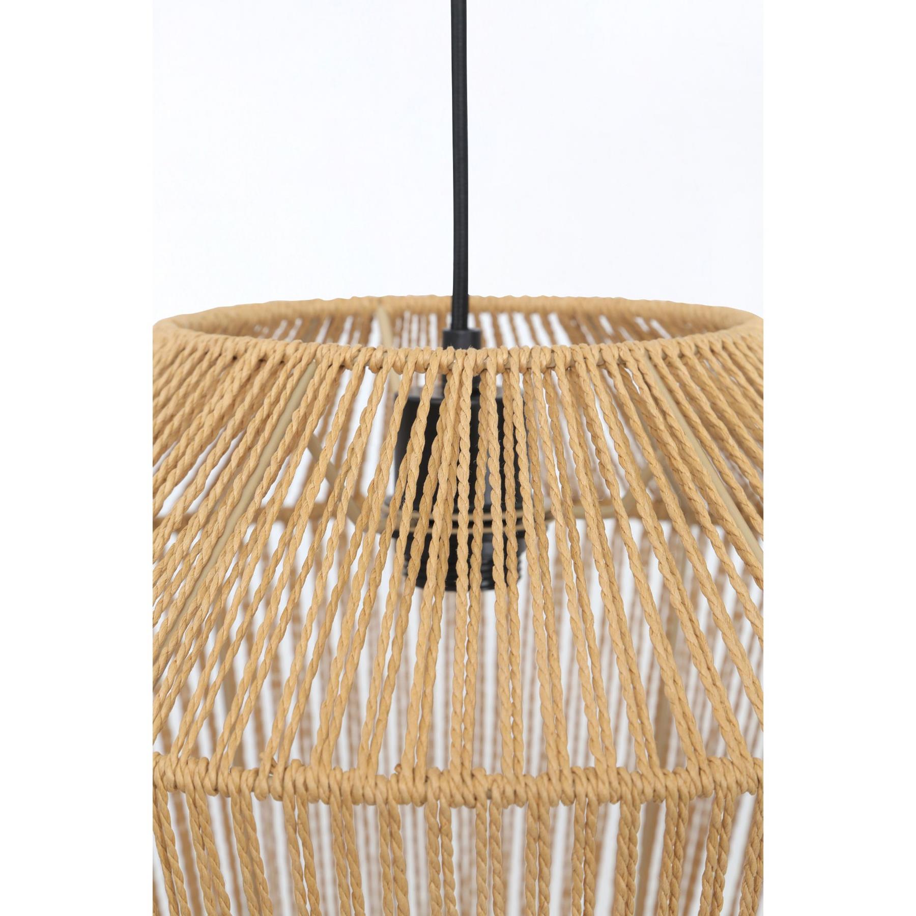 Light & Living Hanglamp Caspian - Bruin|Zwart - Ø40cm