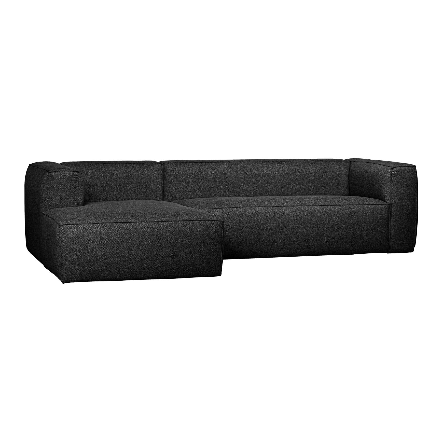 Woood Exclusive Bean Chaise Longue Links - Polyester - Dark Grey