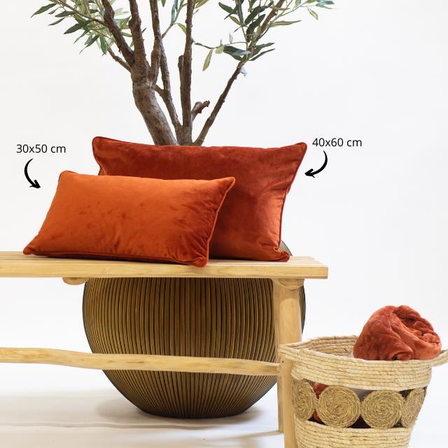 Dutch Decor sierkussen FINN - 30x50 cm Potters Clay