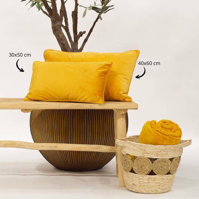 Dutch Decor sierkussen FINN - 30x50 cm Golden Glow