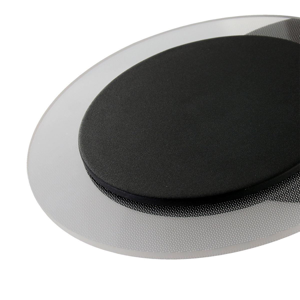 Steinhauer - wandlamp - Lido - zwart - kunststof metaal - Ø 17cm - LED - 2564ZW