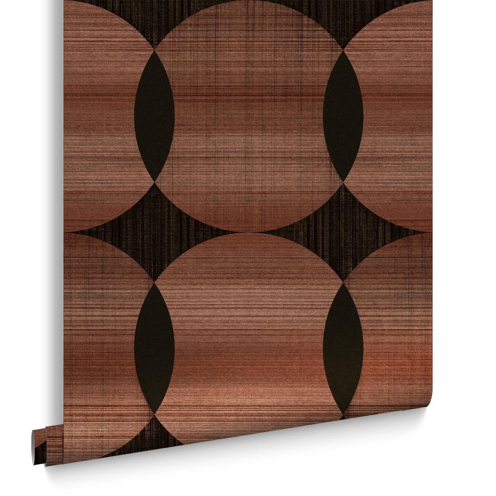 Graham & Brown vliesbehang Tramonto Amber Bruin