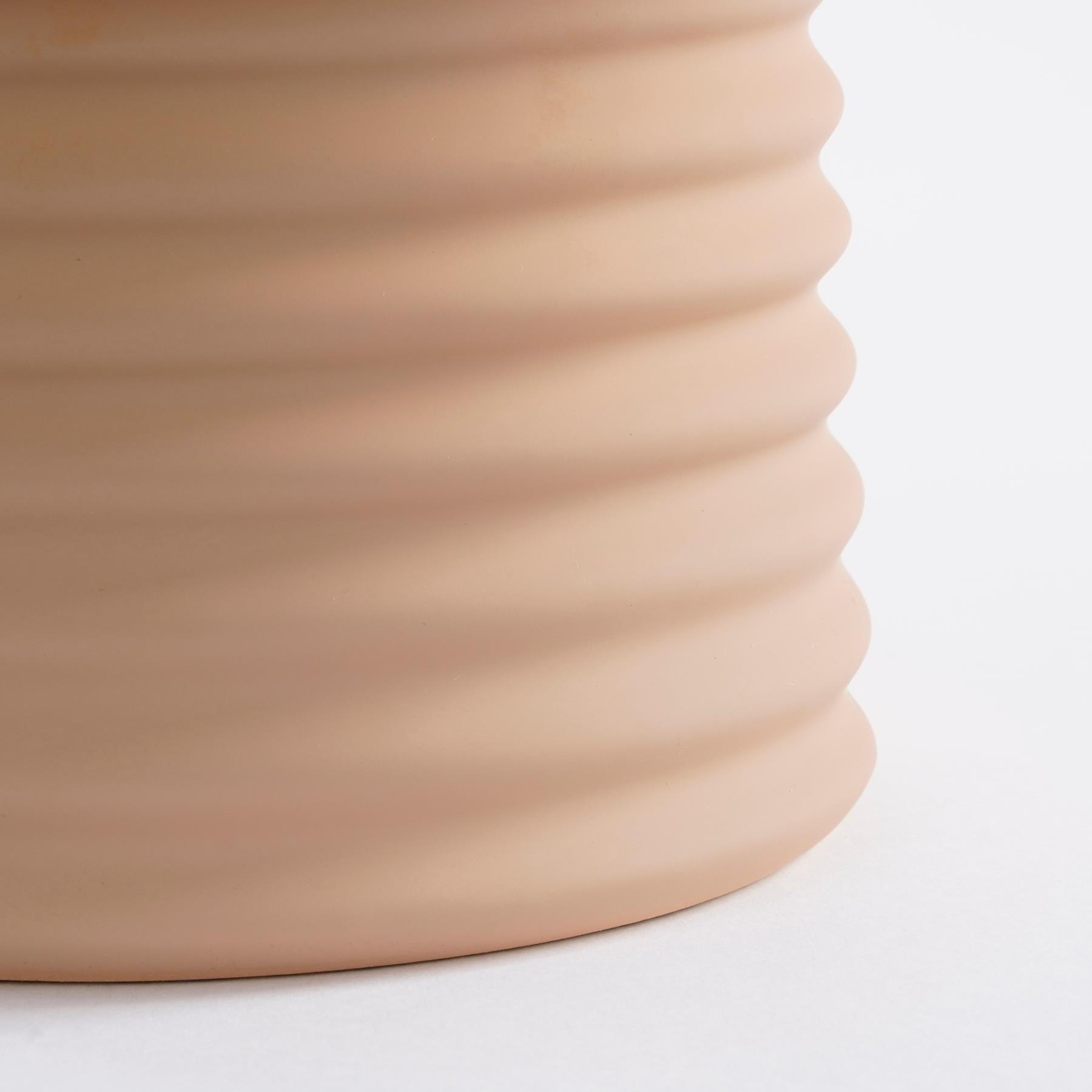 Mica Decorations Lilian Bloempot - H18 x Ø16 cm - Beige