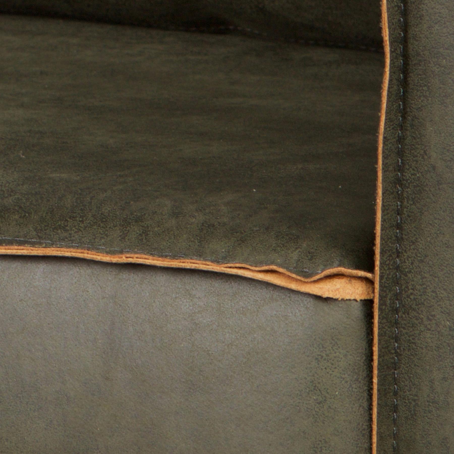 BePureHome Rodeo Fauteuil - Eco-leder - Army