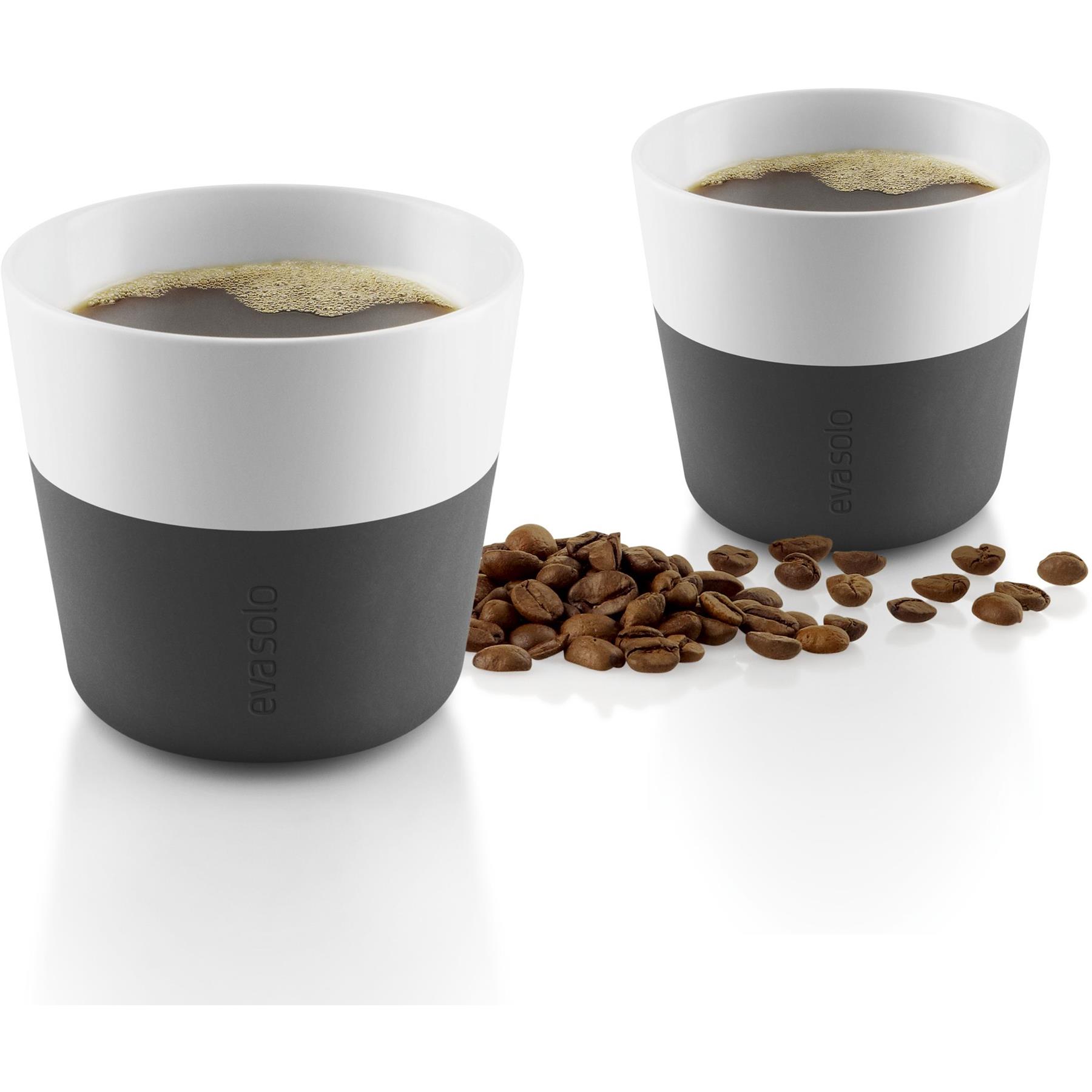 Eva Solo - Lungo kopjes, set van 2 Carbon black - Eva Solo