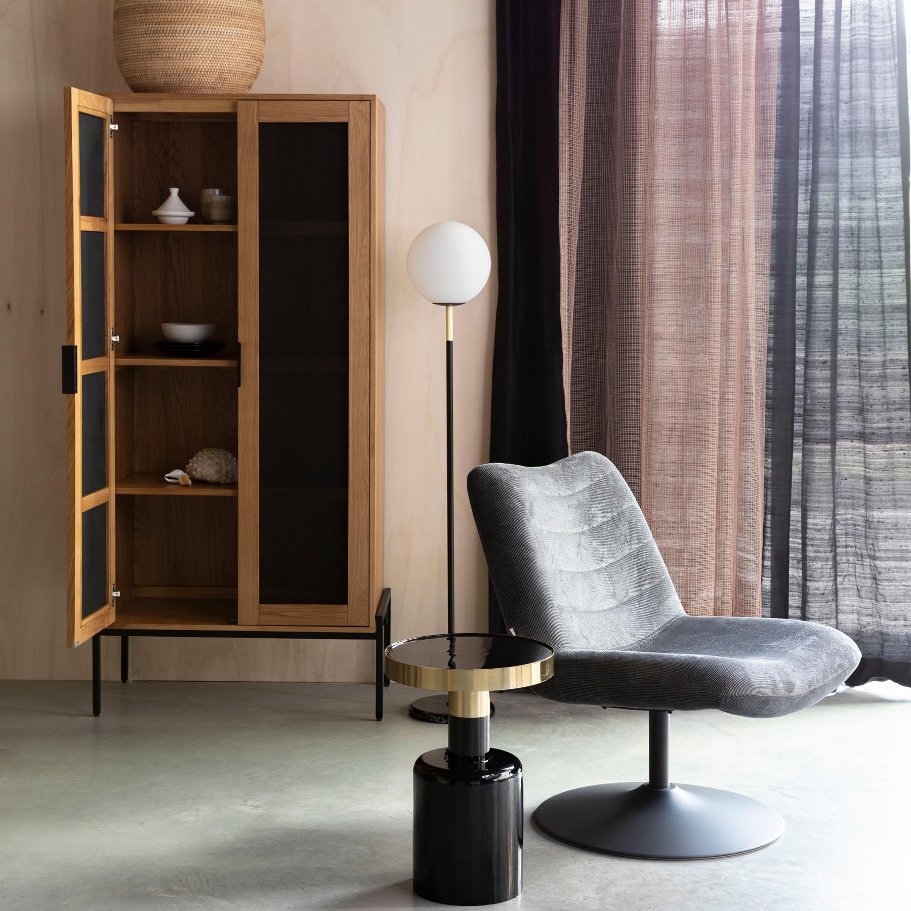 Zuiver Bubba Fauteuil - Donkergrijs