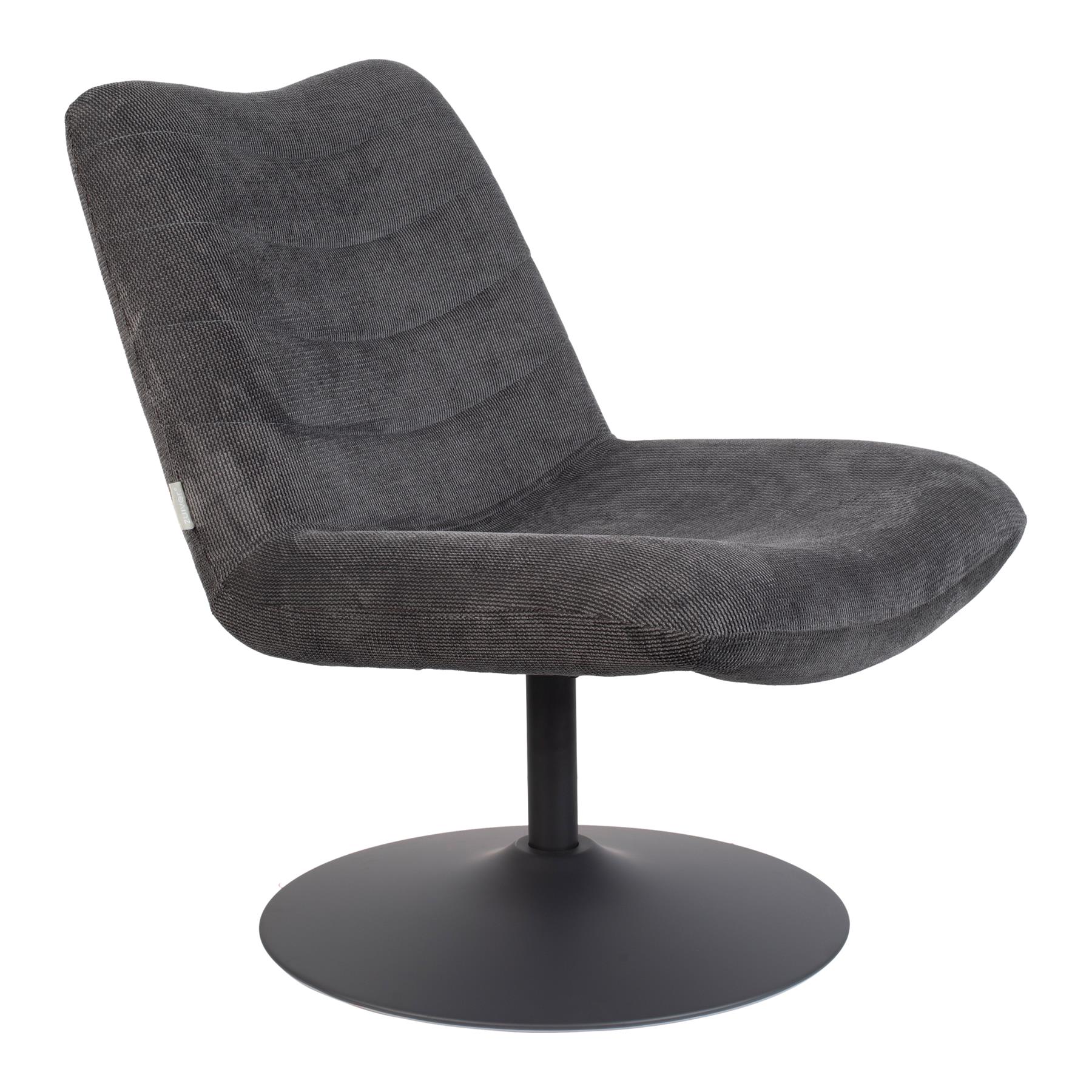 Zuiver Bubba Fauteuil - Donkergrijs