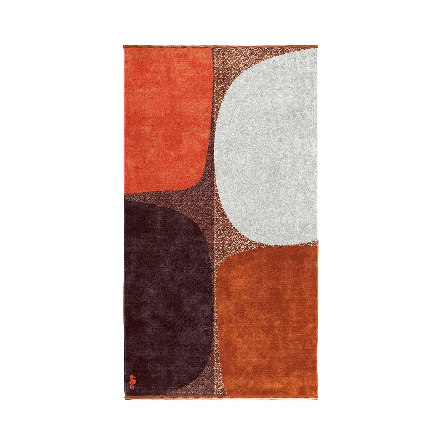 Seahorse strandlaken Stones - 100x180 cm - Brown