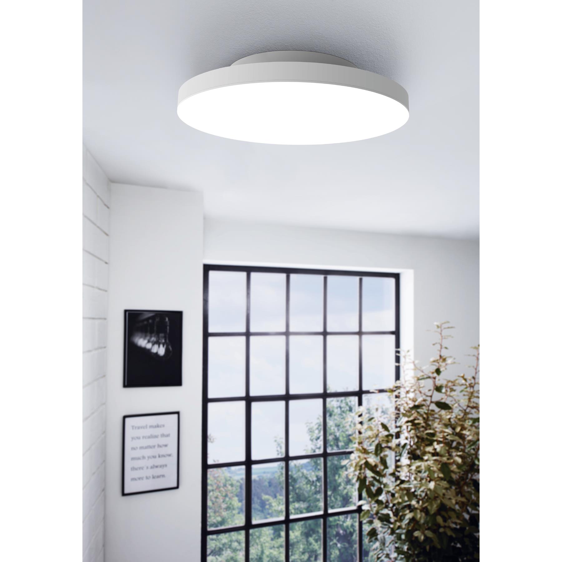 EGLO connect.z Turcona-Z Smart Plafondlamp - Ø 45 cm - Wit - RGB