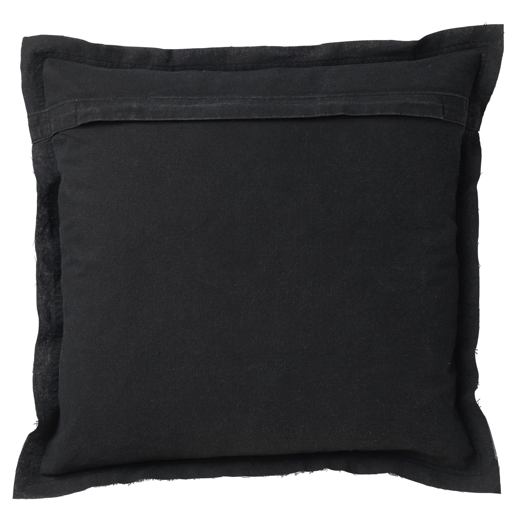 Dutch Decor sierkussen BURTO - 45x45 cm Raven