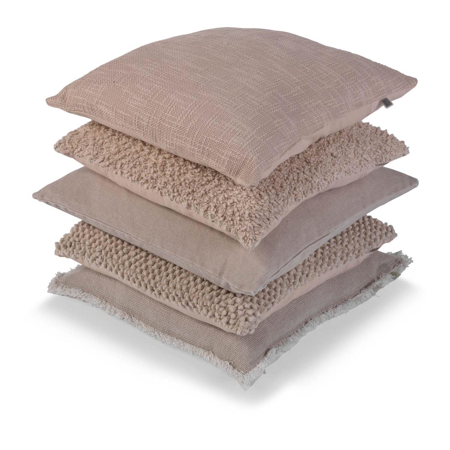 Dutch Decor sierkussen BURTO - 45x45 cm Pumice Stone