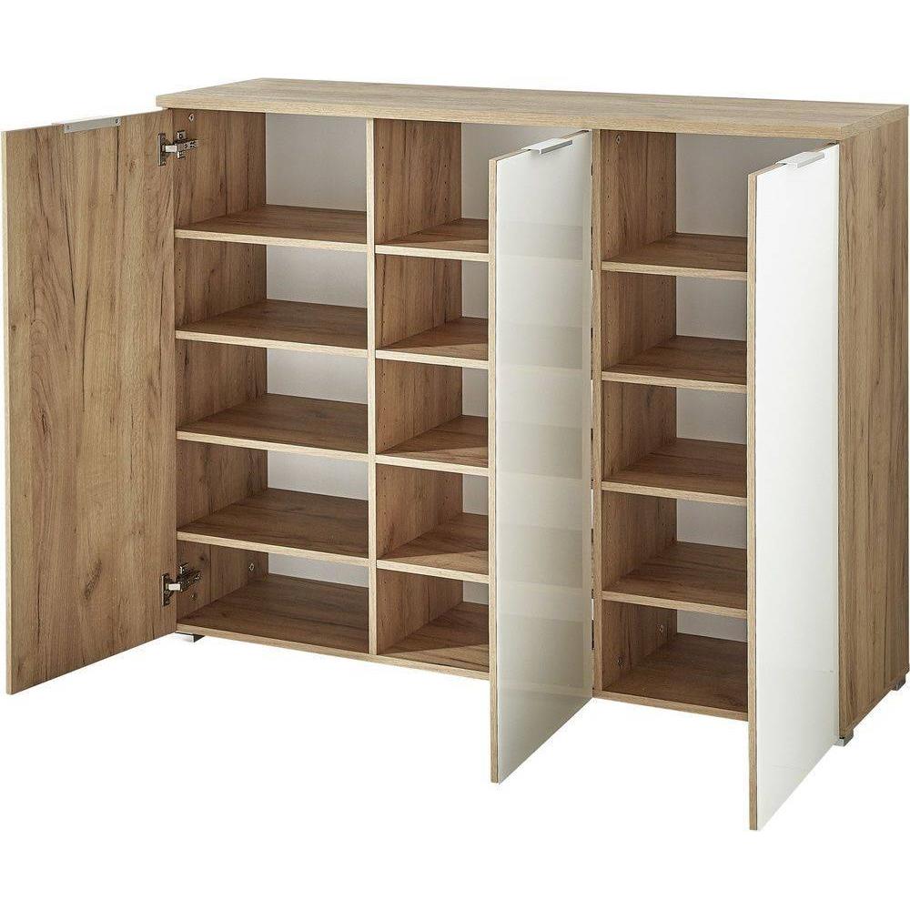 Germania Telde Schoenenkast Eiken | Wit