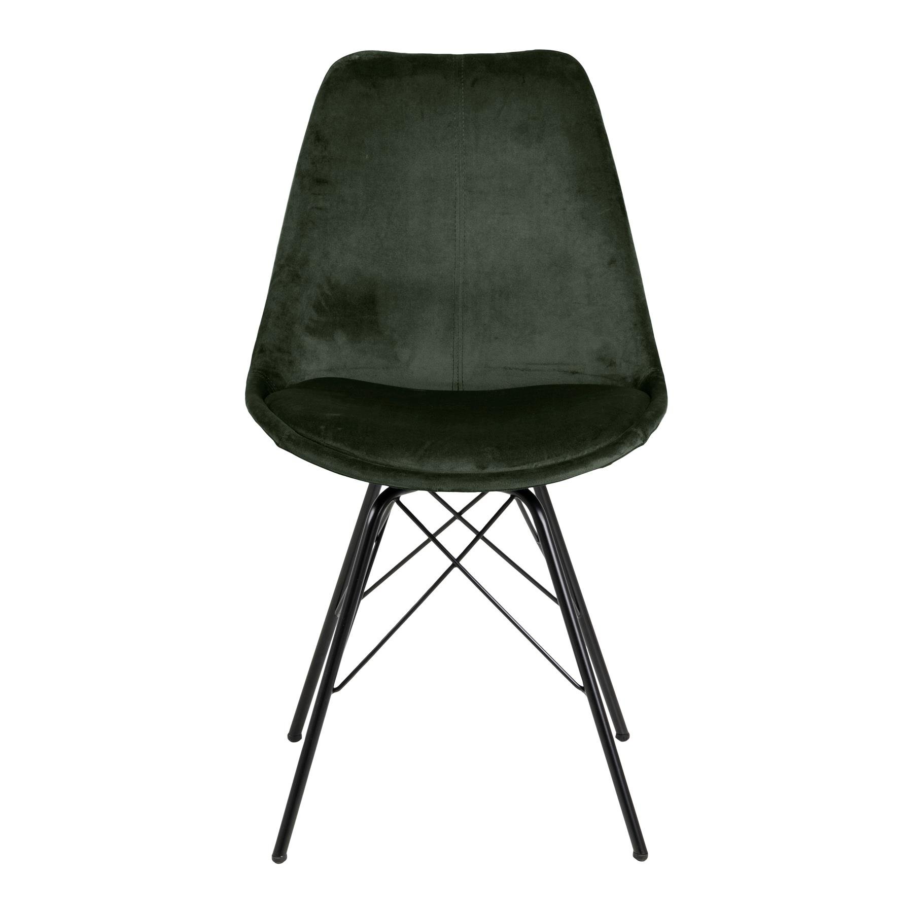 by fonQ basic Iris Eetkamerstoel - Groen
