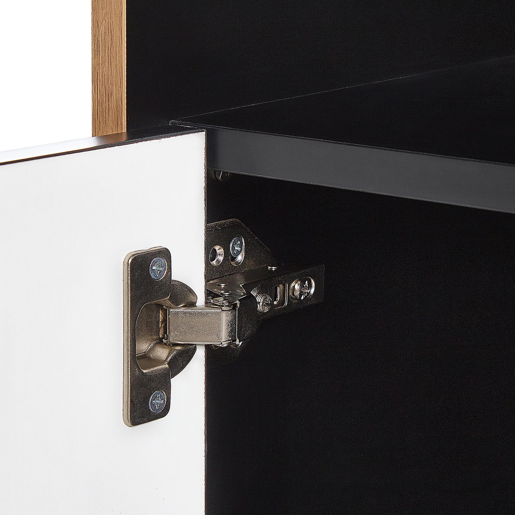 Beliani - ILION - Sideboard - Lichte houtkleur - Vezelplaat