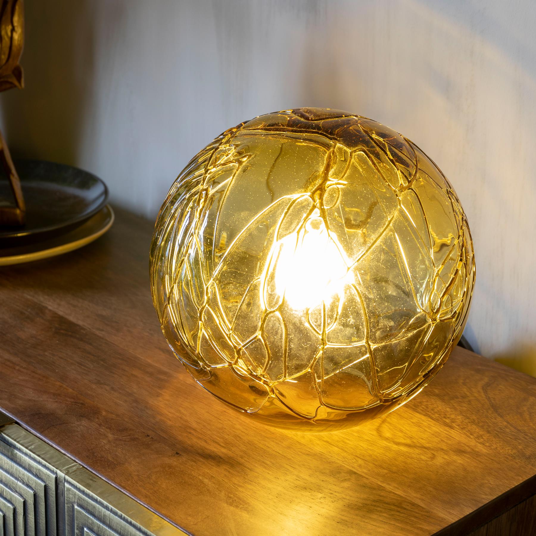 Dutchbone Lune Tafellamp - Brons