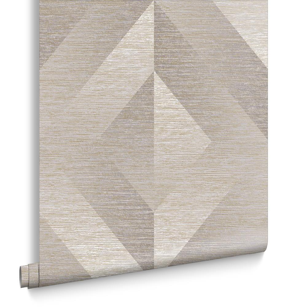 Graham & Brown vliesbehang Atelier Geo Stone grijs