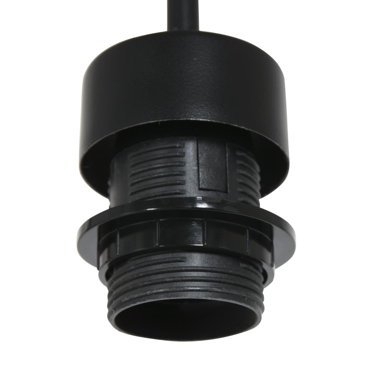 Steinhauer - hanglamp - Sparkled Light - zilver - kunststof metaal - Ø 50cm - E27 - 8153ZW