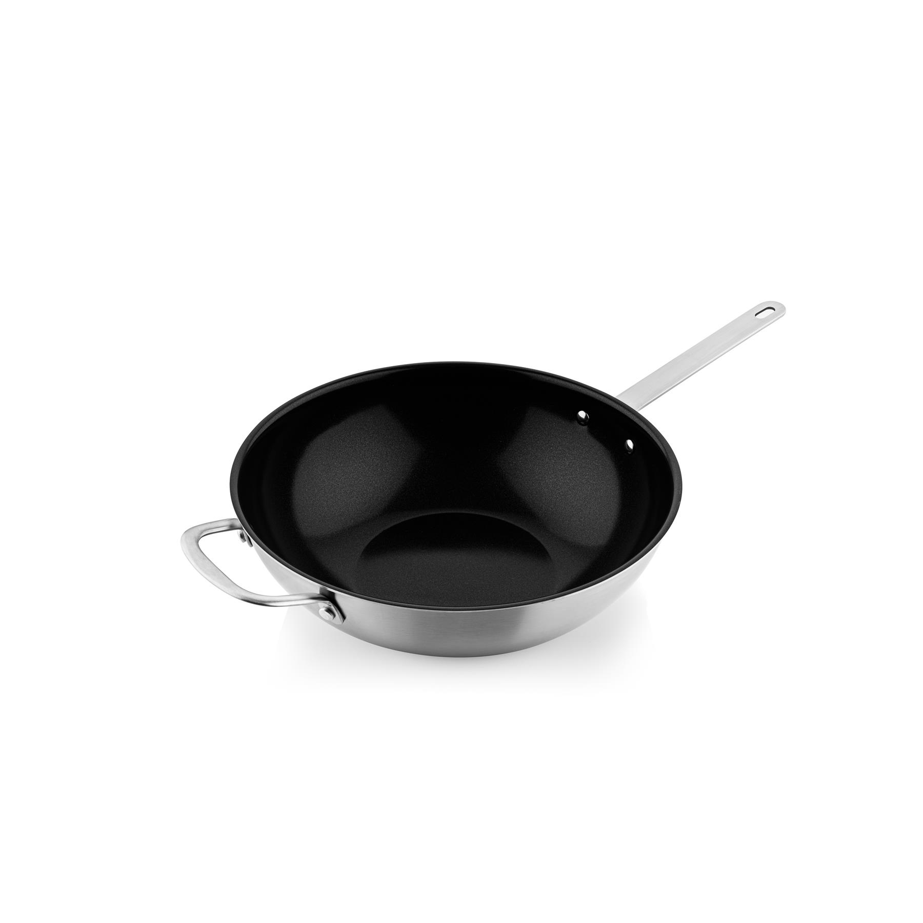 Soenil by ISENVI - Keramische wok 30 CM - RVS greep