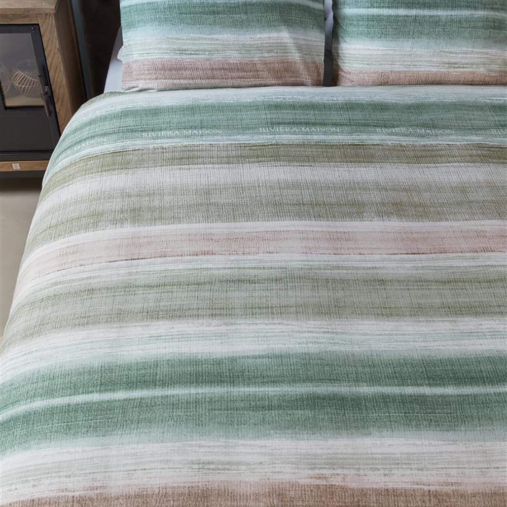 Rivièra Maison Crayons Dekbedovertrek 200 x 200/220 cm - Groen