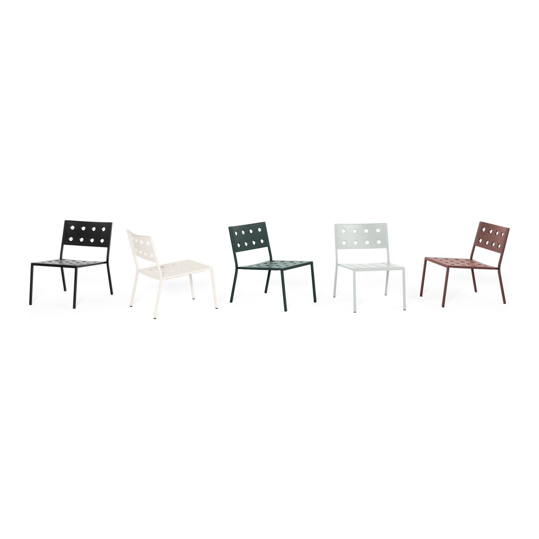 HAY Balcony Lounge Stoel - Chalk beige