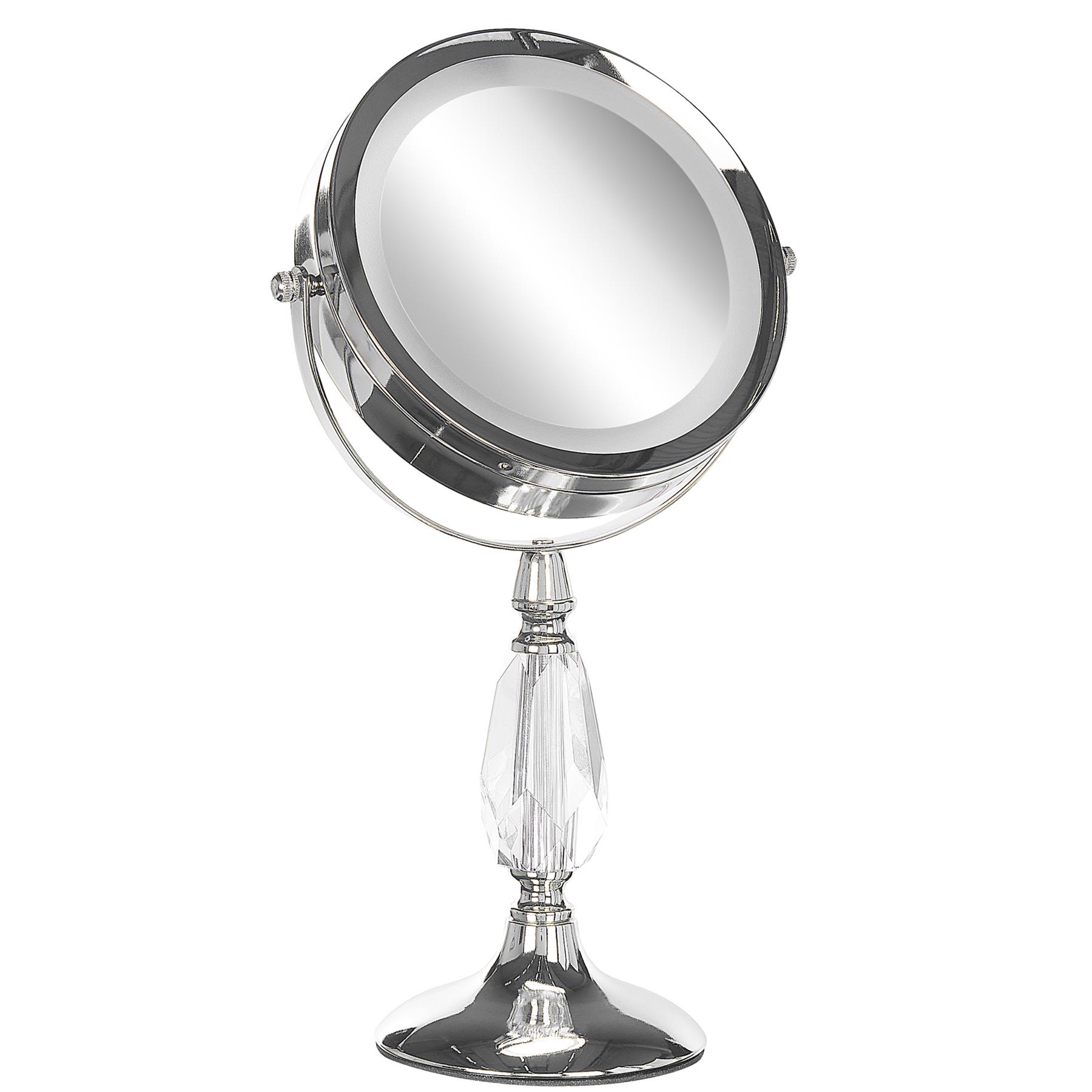 Beliani - MAURY - make-up spiegel - Zilver - IJzer