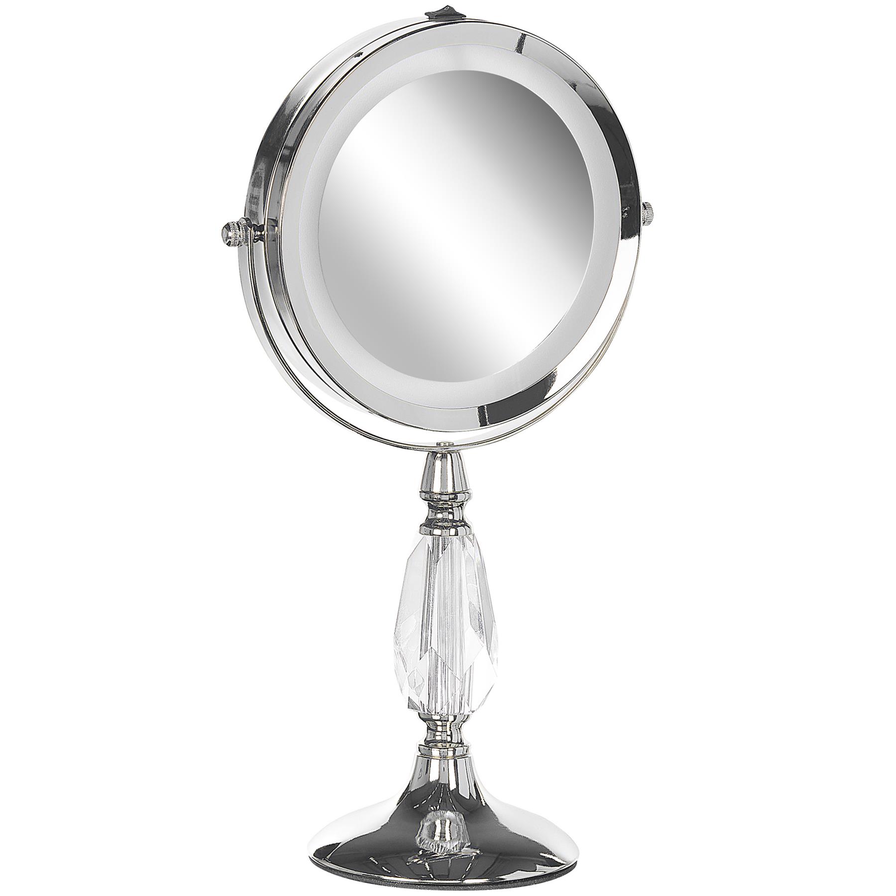 Beliani - MAURY - make-up spiegel - Zilver - IJzer