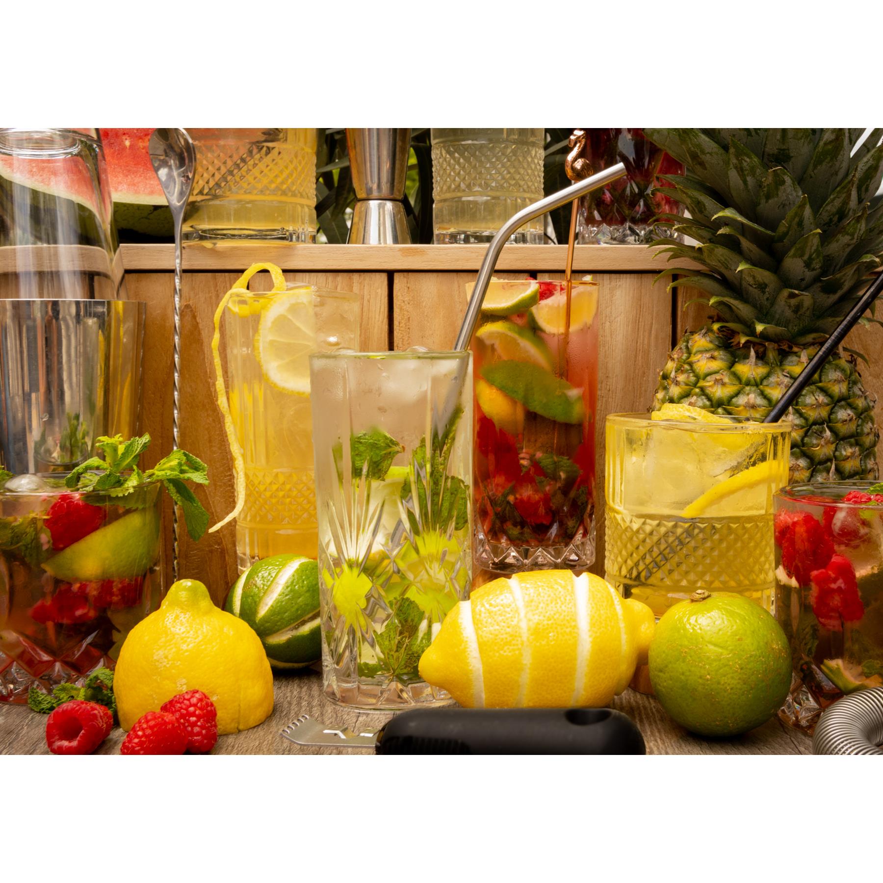 Cookinglife Glazenset (cocktailglazen & longdrinkglazen) Monea - 12 delige set