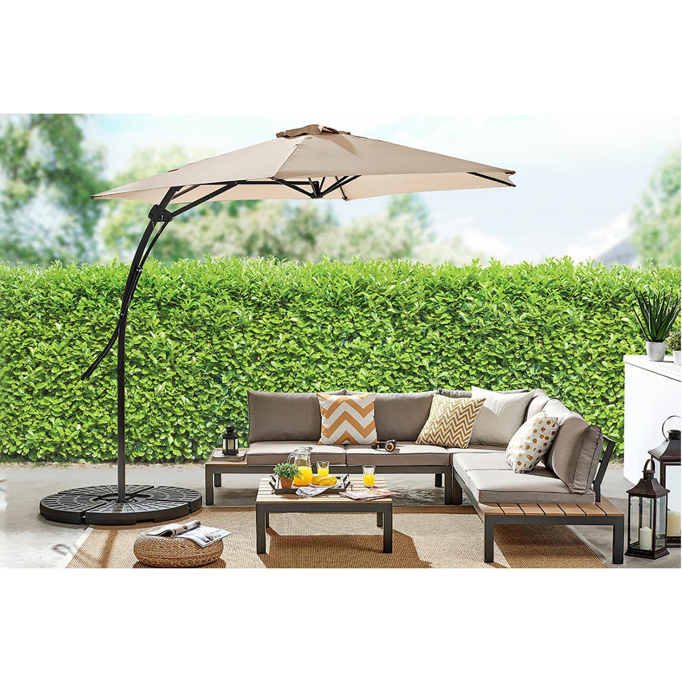 Feel Furniture - Zweefparasol - 3 Meter - Crème