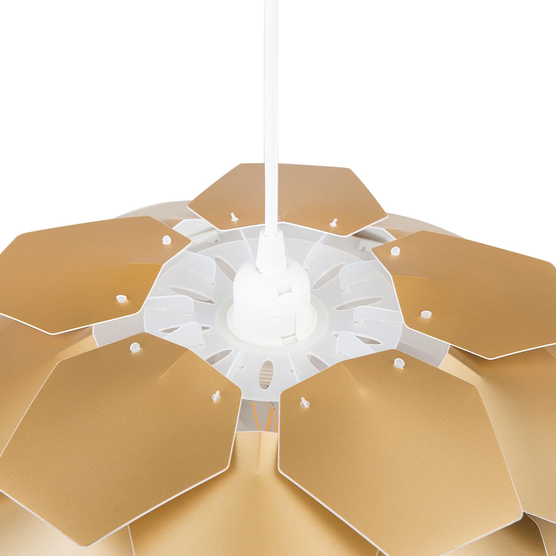 Beliani - SEGRE MINI - Kinderlamp - Goud - Synthetisch materiaal