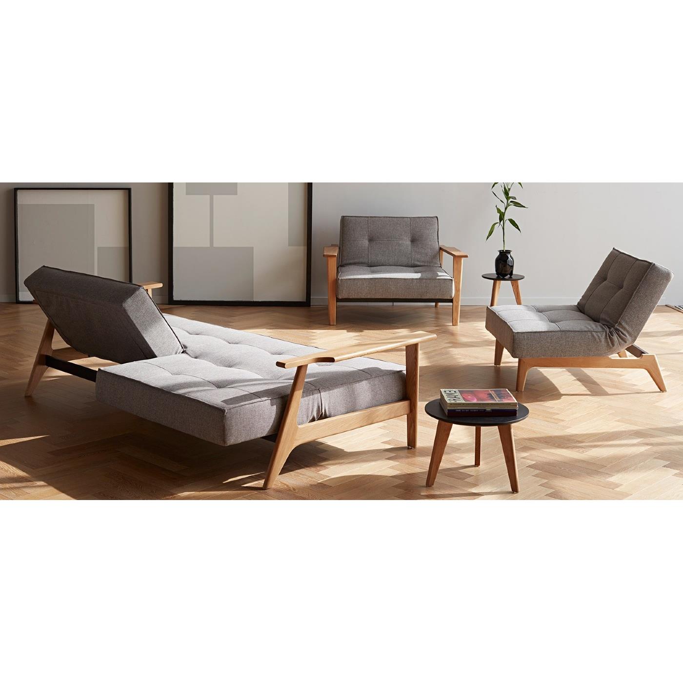 Innovation Splitback Slaapbank Frej Grijs