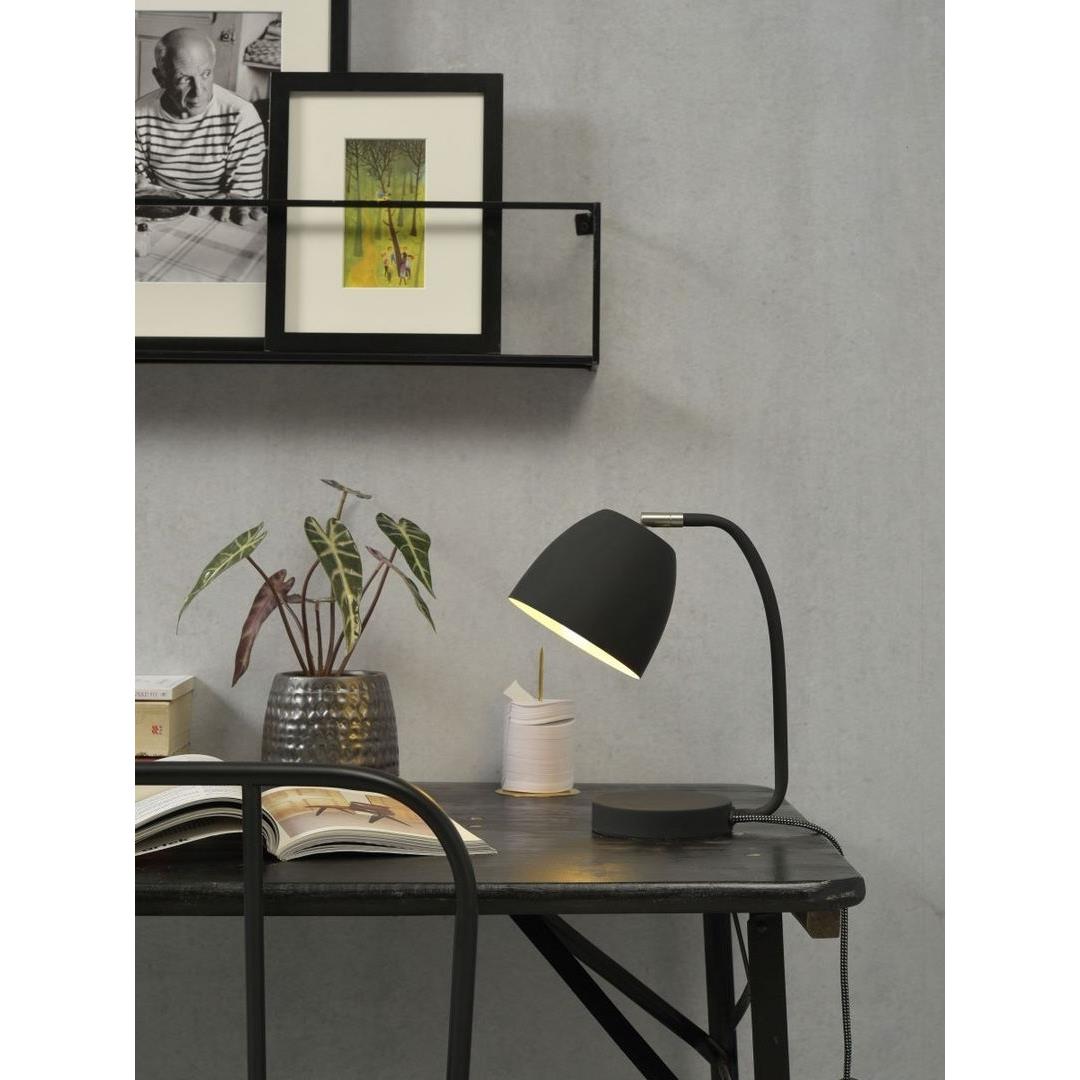 It's about Romi Newport Tafellamp 28 cm - Zwart