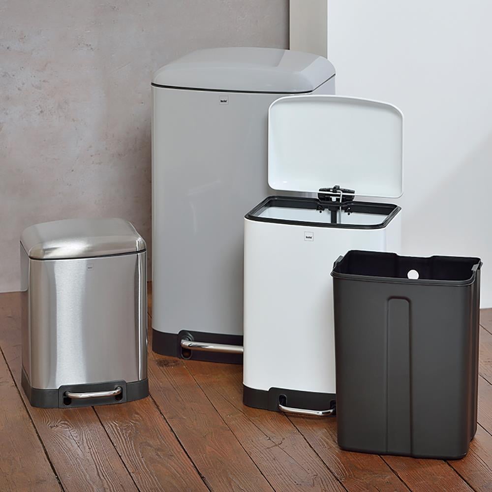 Kela Davino Pedaalemmer Silent Close 30 L - Grijs