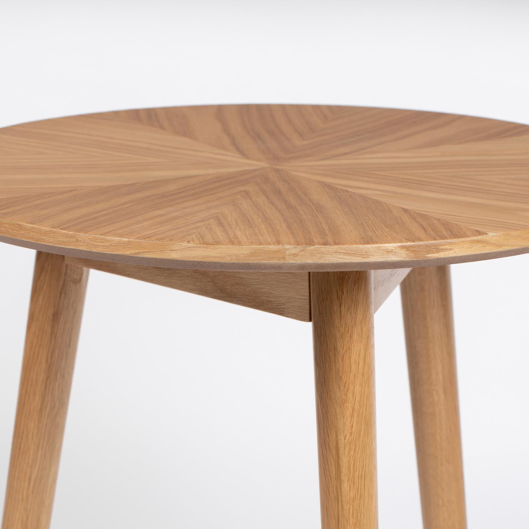by fonQ basic Finn Bijzettafel - Bruin